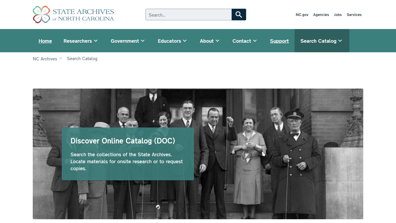 DOC | NC Archives - NCDCR